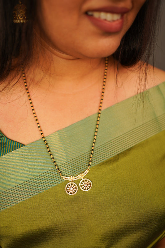 Karimani maala gold plated long