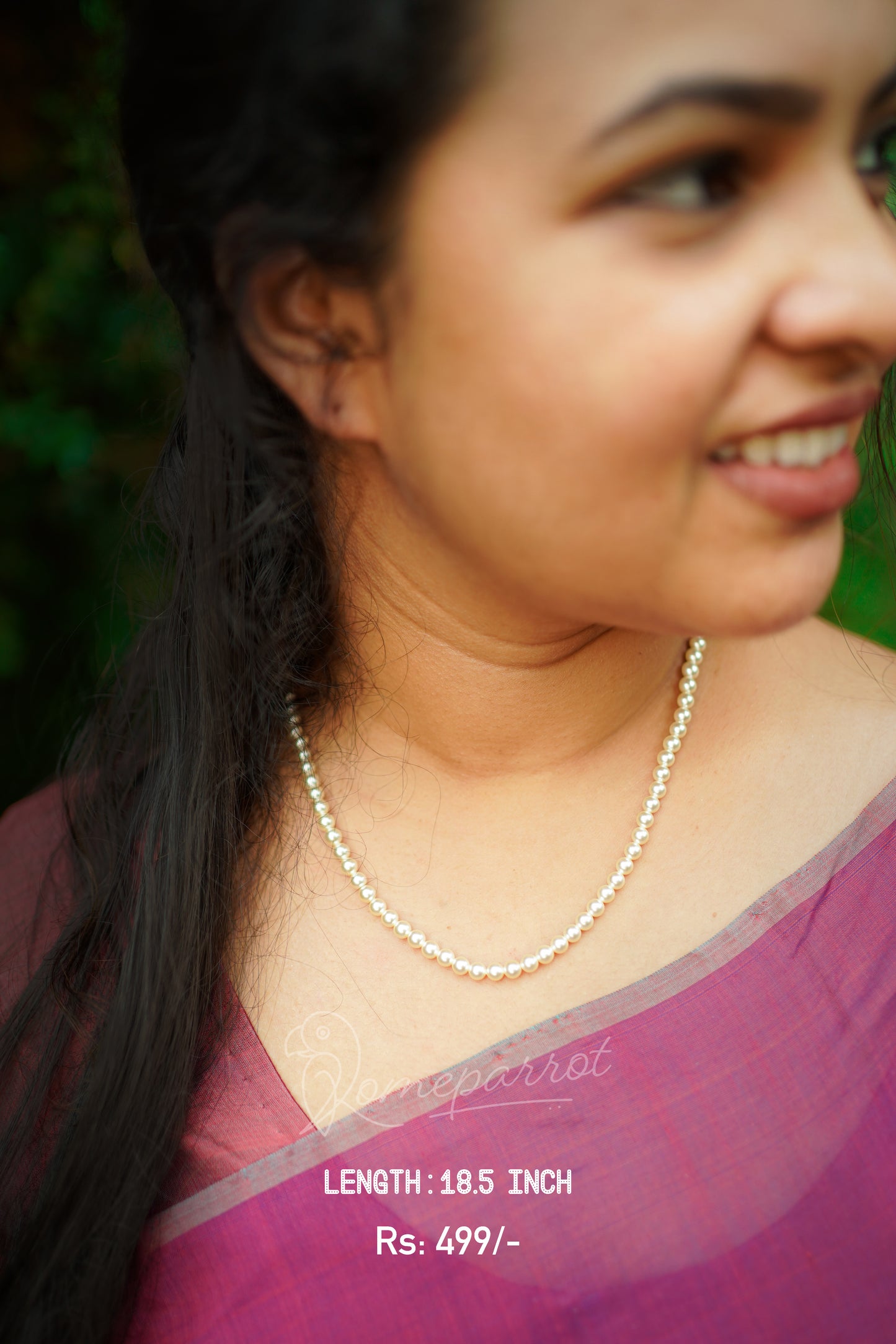 Single Layer Pearl Necklace