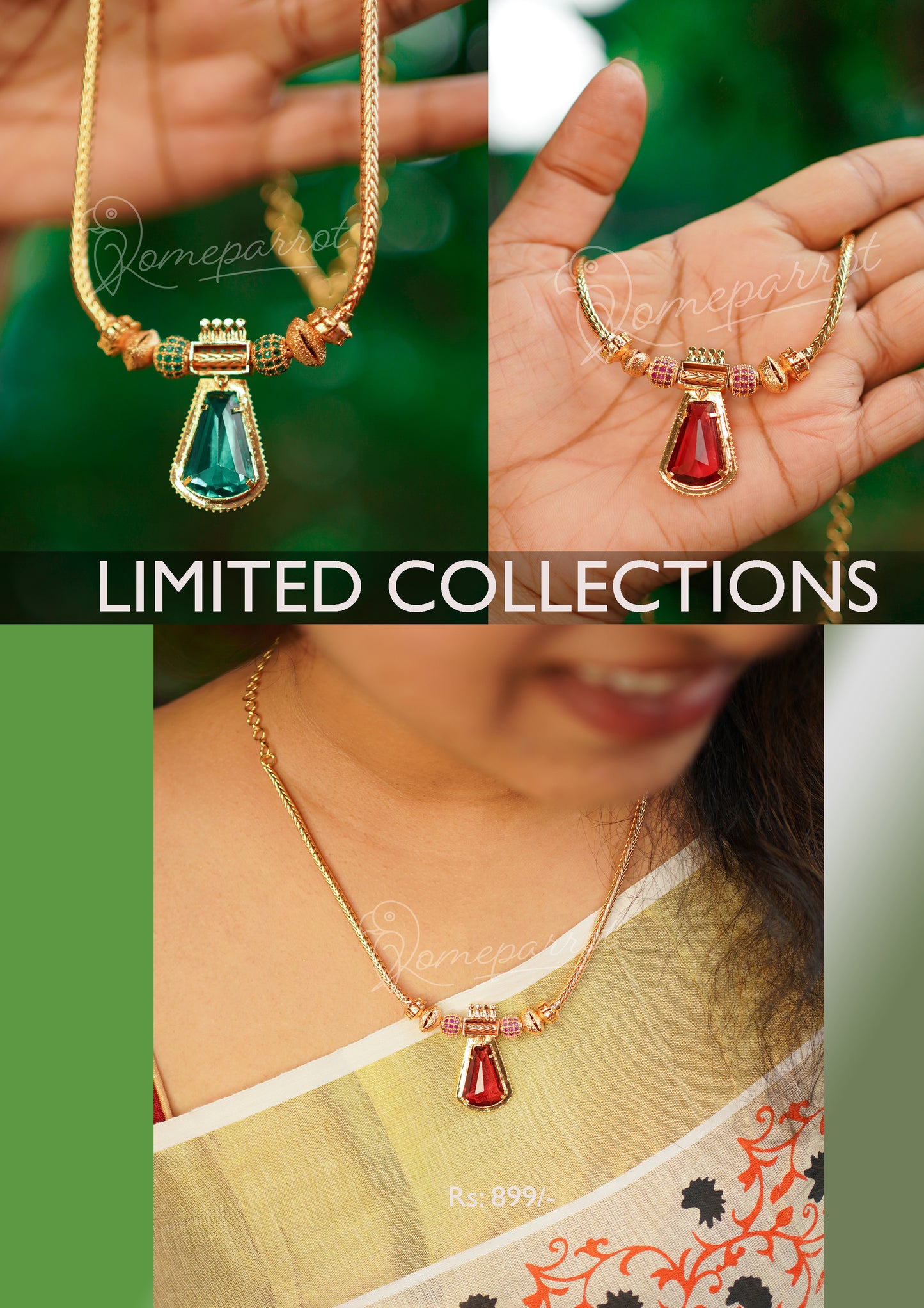 Short Plated Necklace