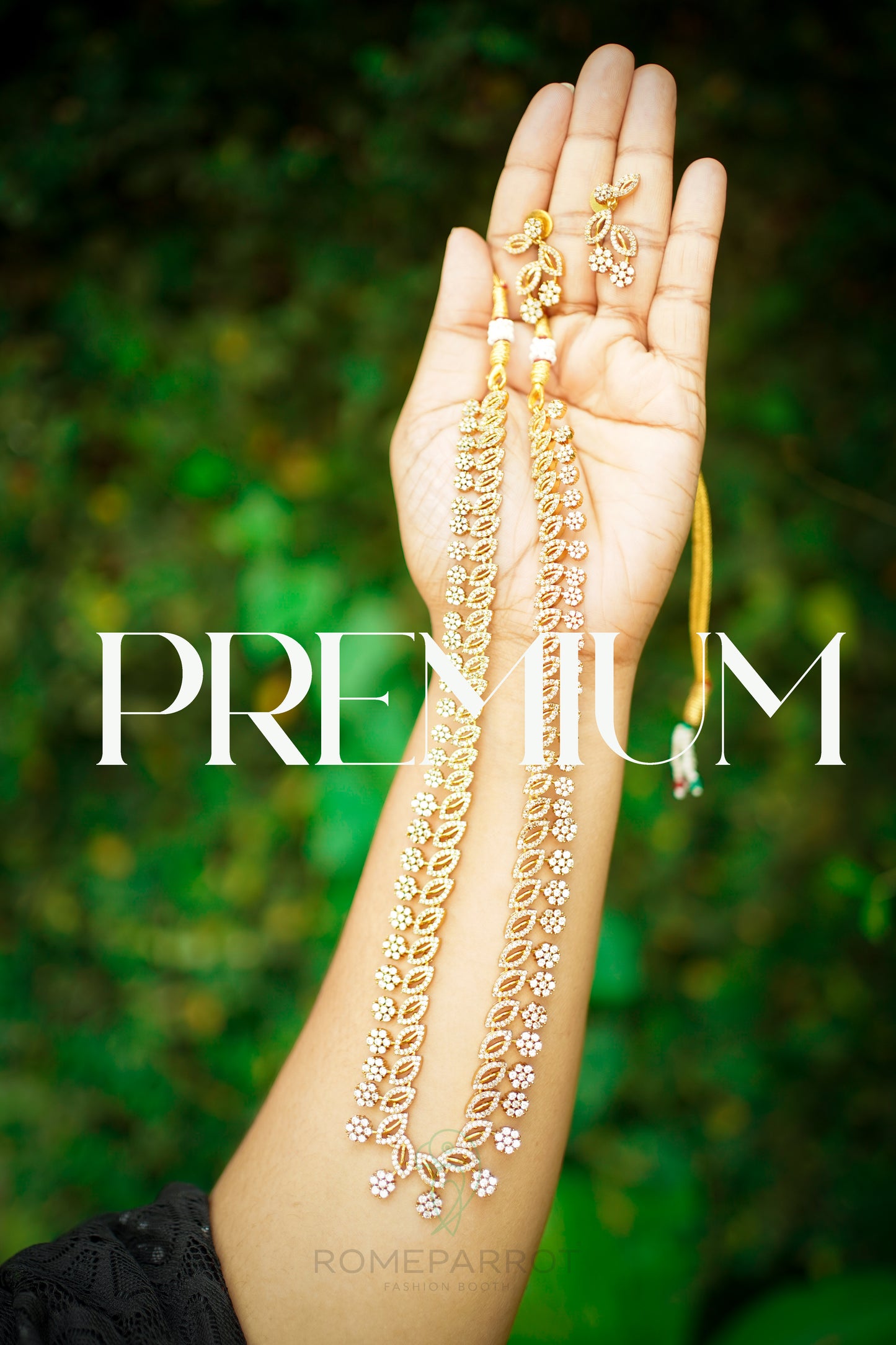 Premium Matted Finish Long Haram Set