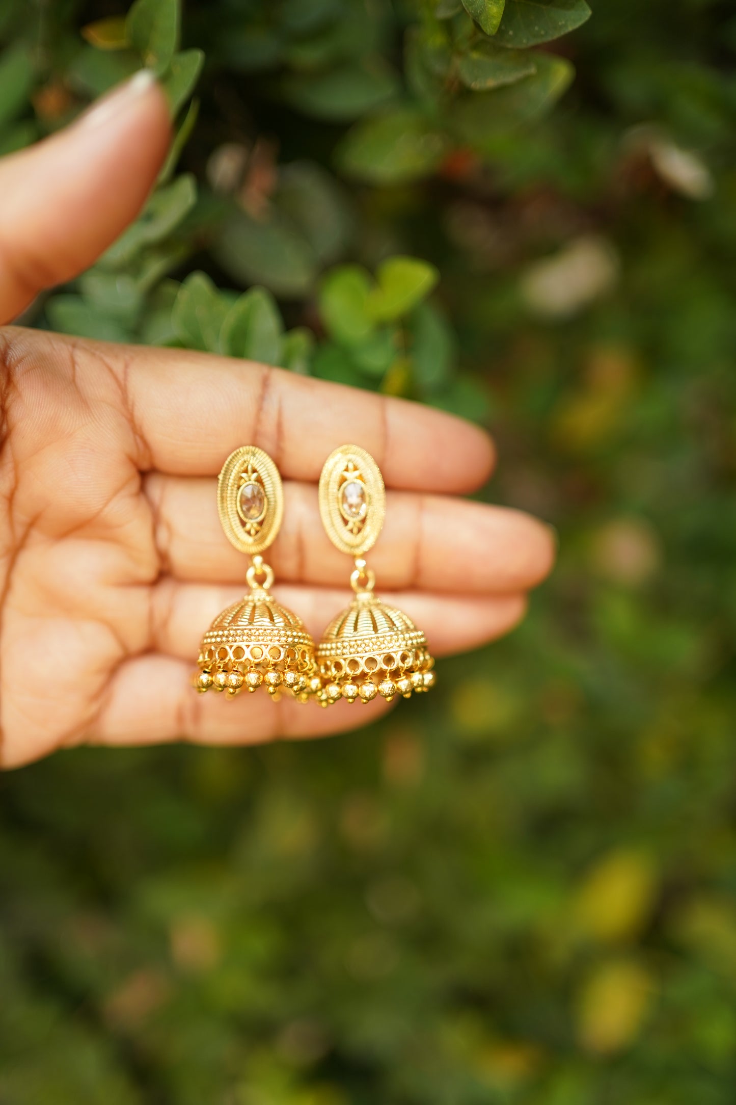 Golden Jhumka -E1