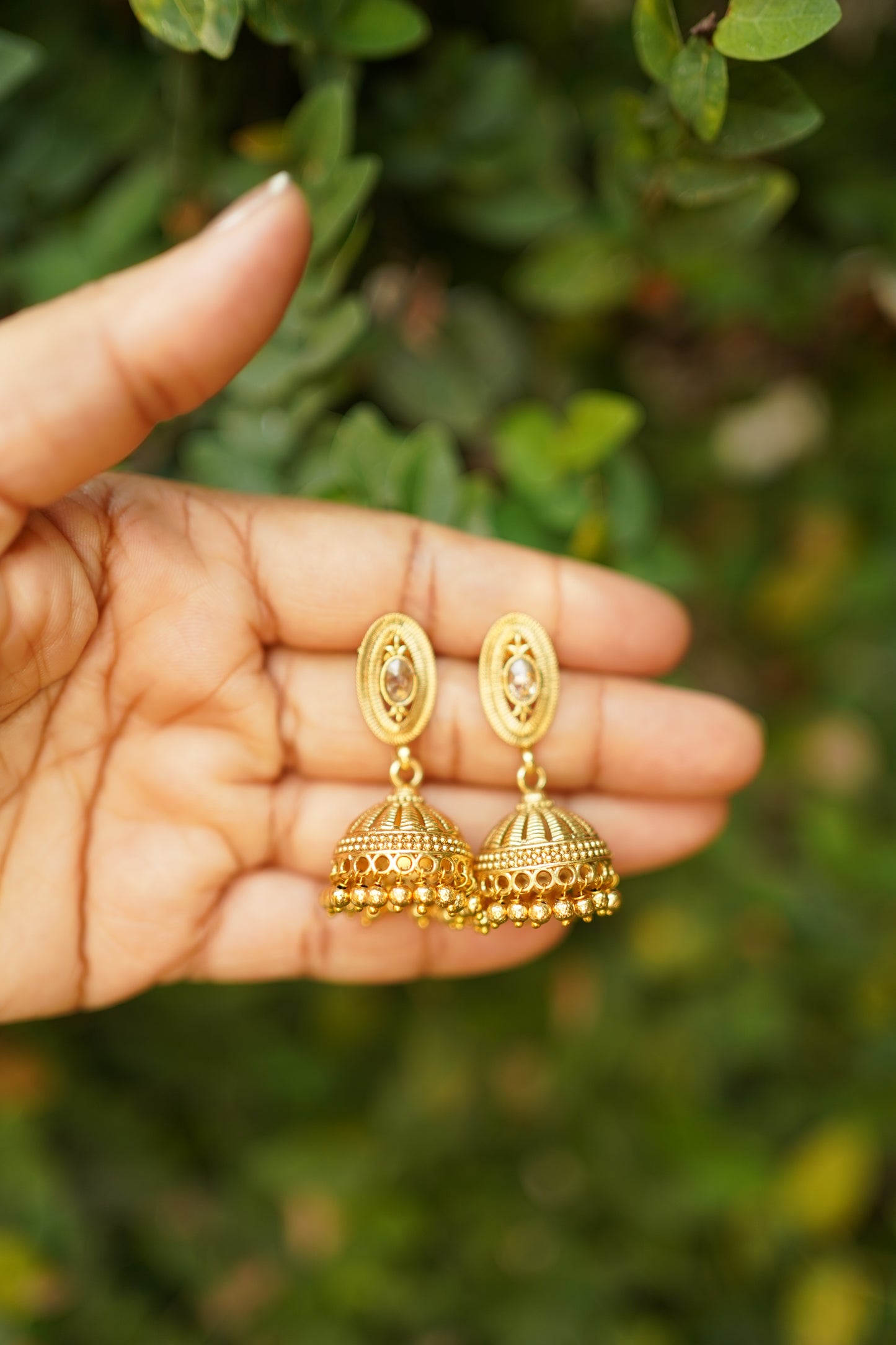 Golden Jhumka -E1