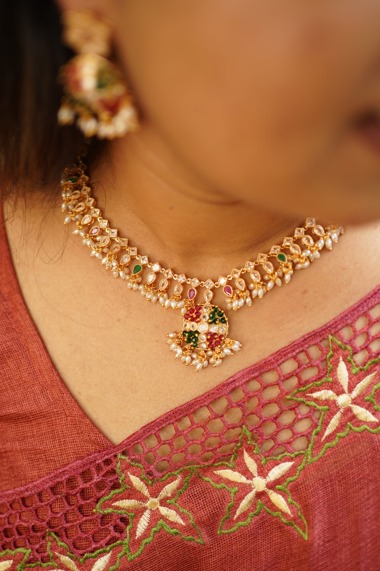Premium Multicolor Necklace Set