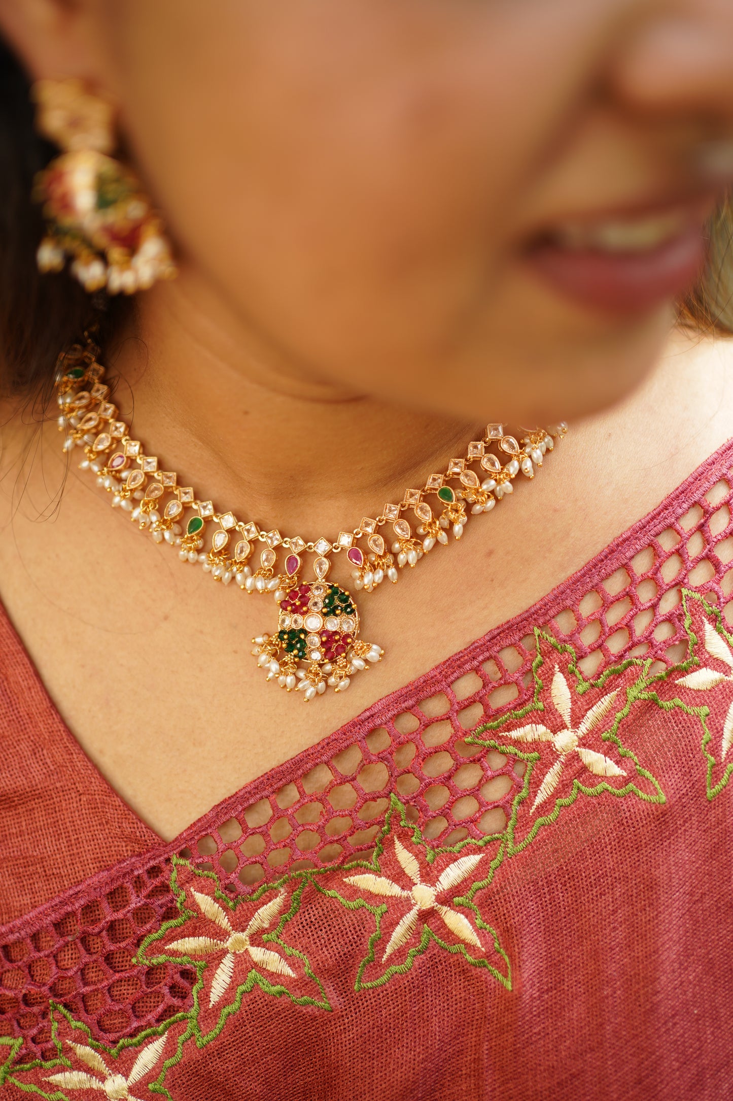 Premium Multicolor Necklace Set