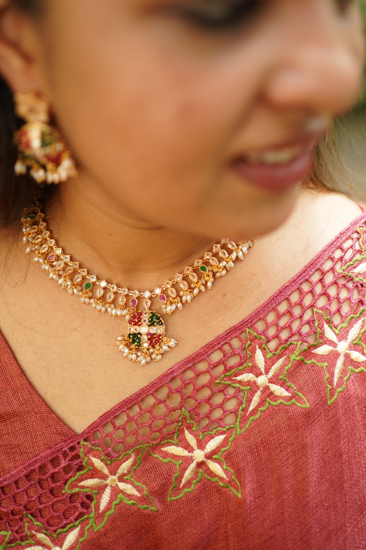 Premium Multicolor Necklace Set