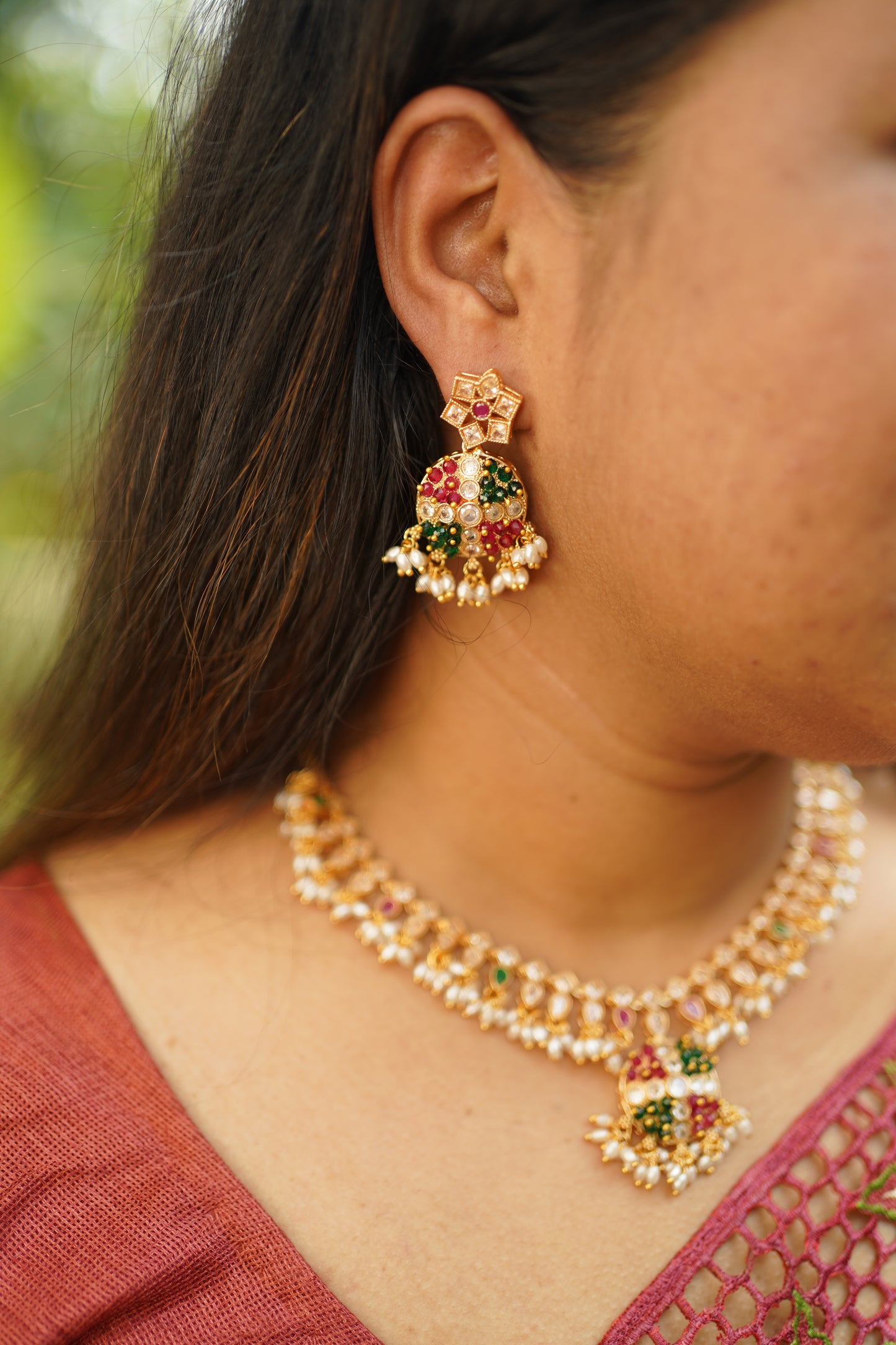 Premium Multicolor Necklace Set