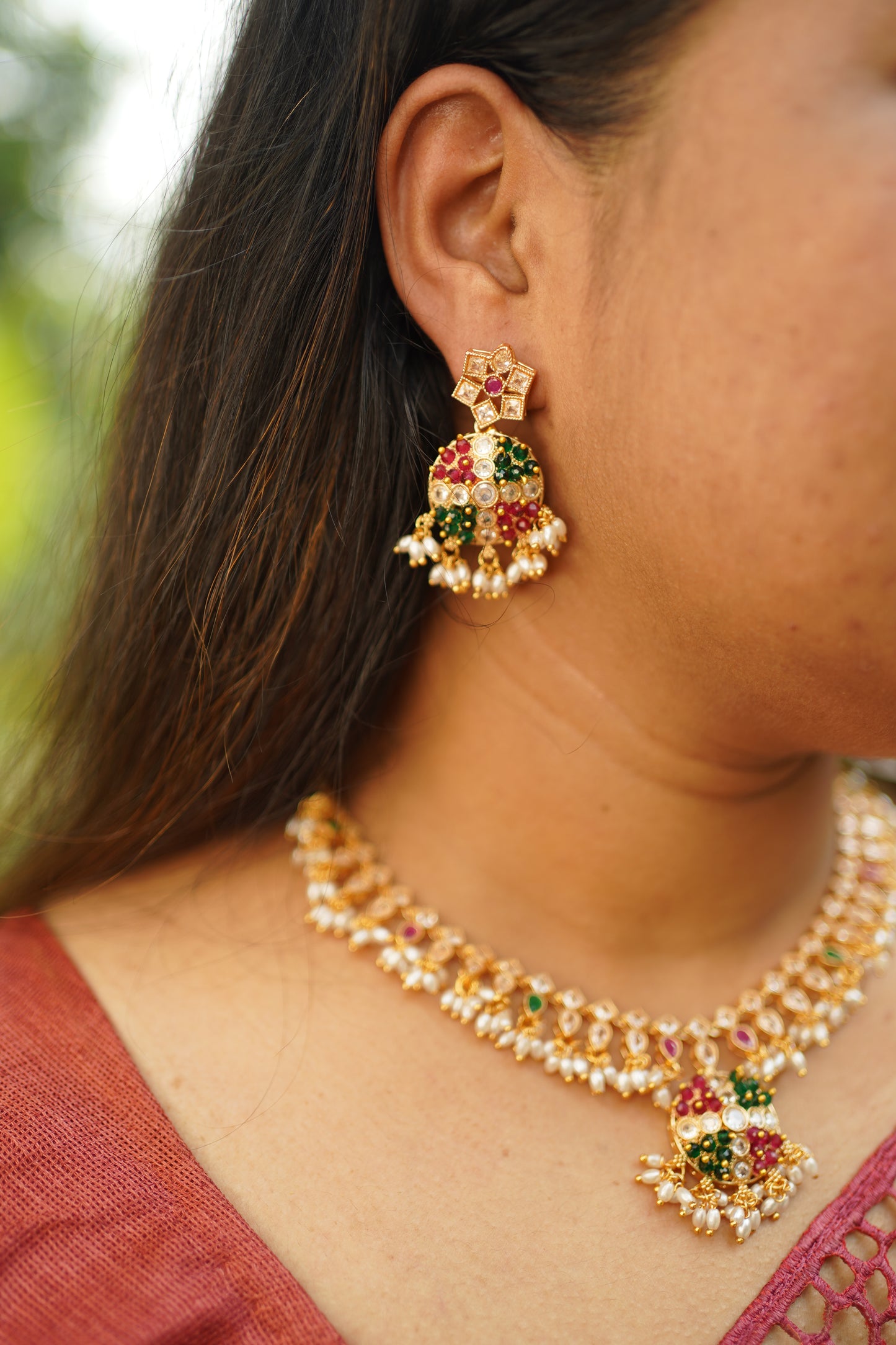 Premium Multicolor Necklace Set