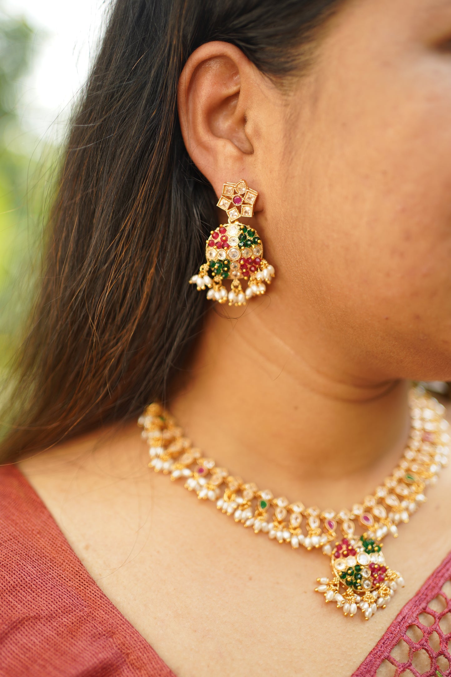 Premium Multicolor Necklace Set