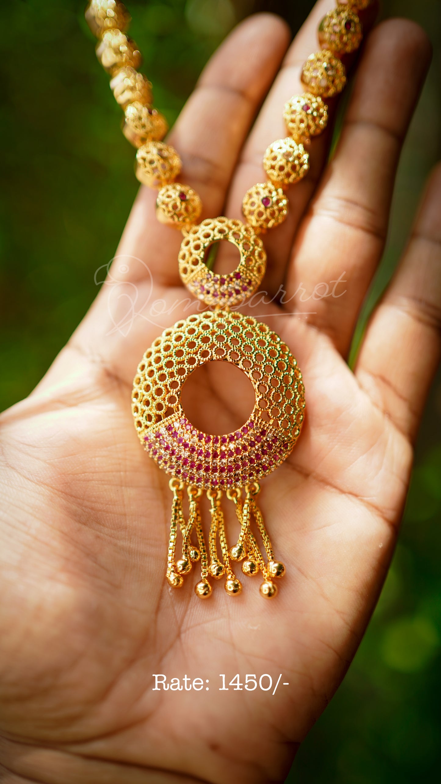 Long Plated Necklace
