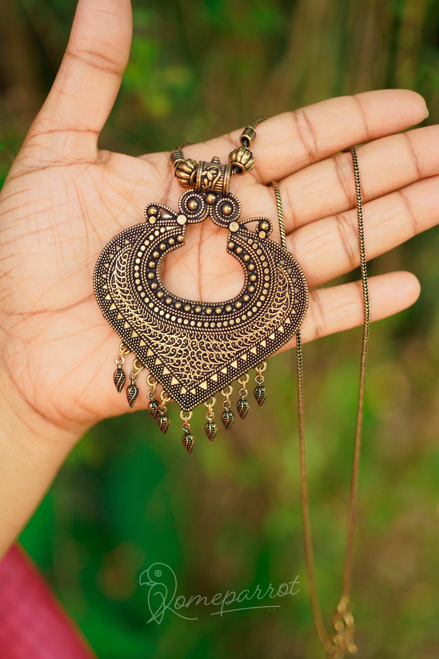 Oxidized Necklace