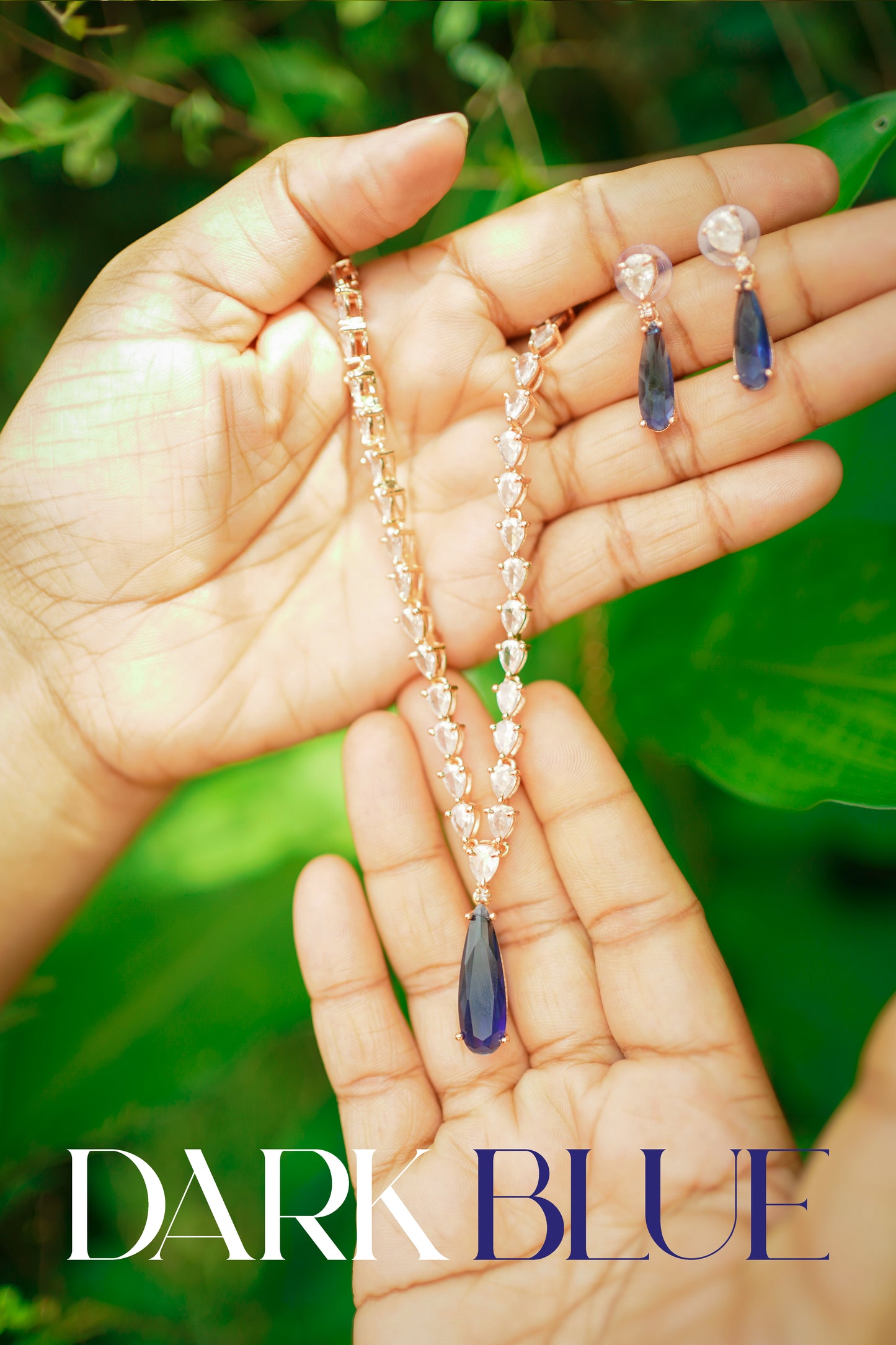 Rose Gold Necklace Set