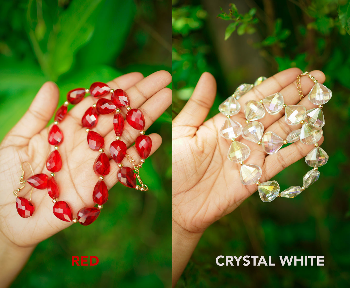 Crystal Necklace Set