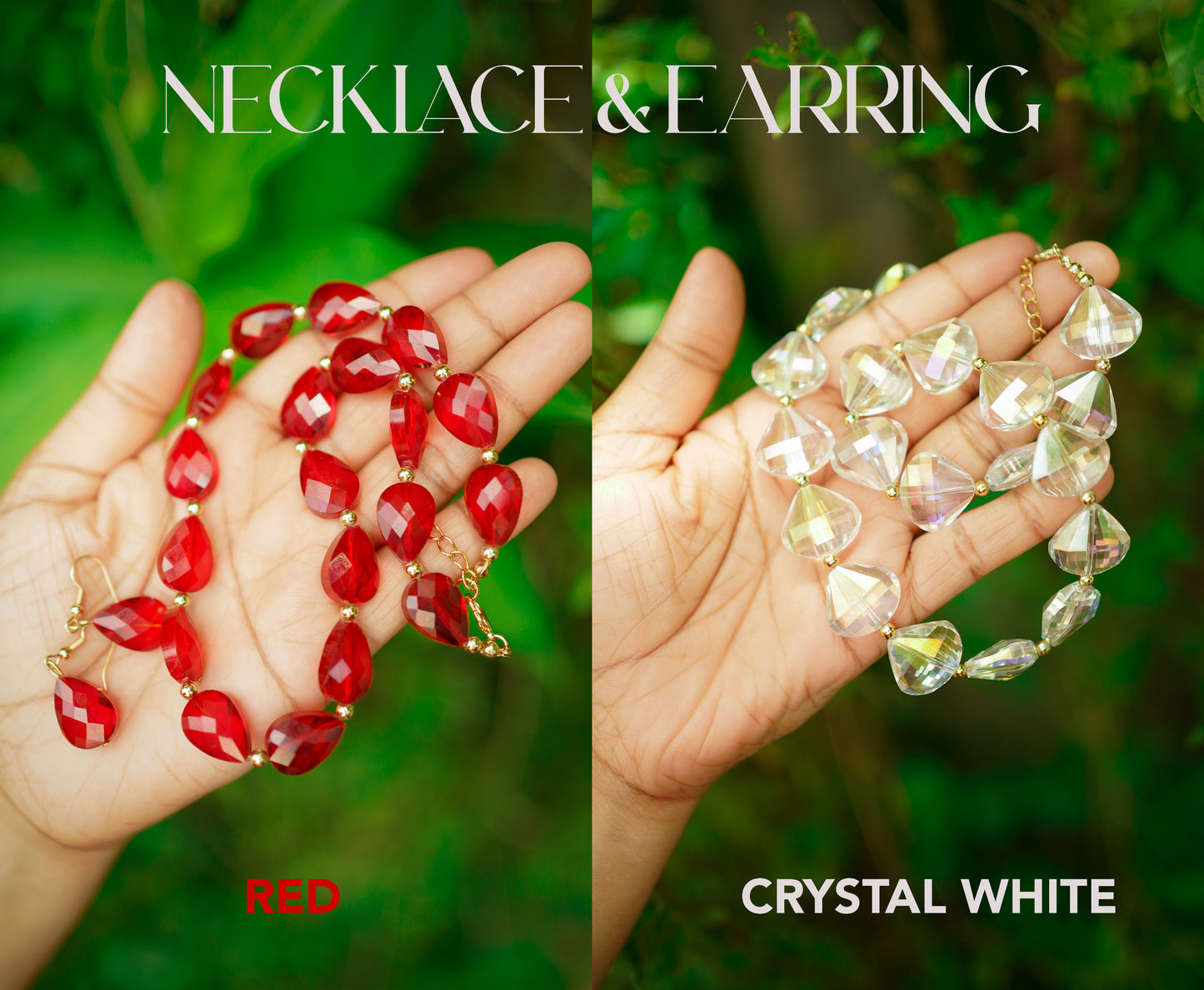 Crystal Necklace Set
