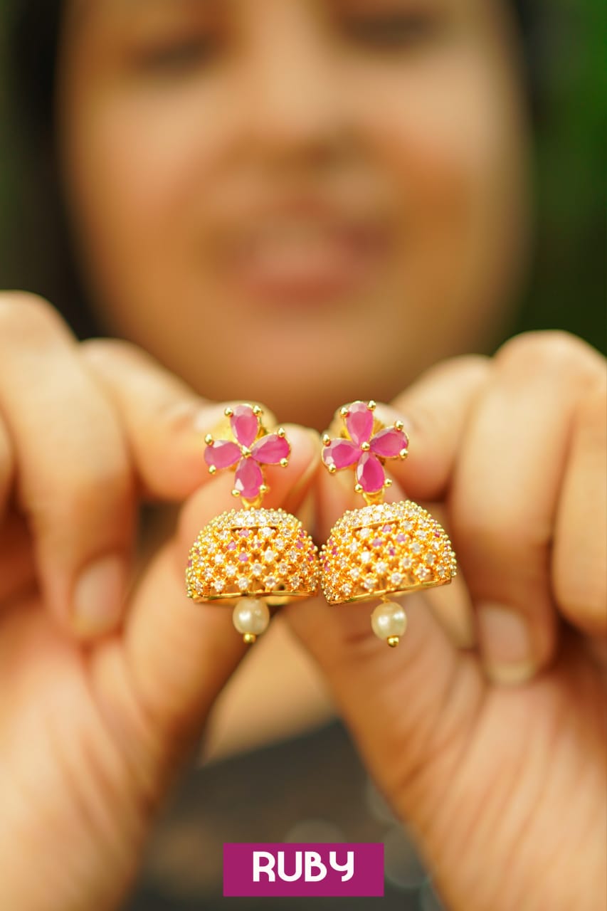 Jhumka Necklace Set