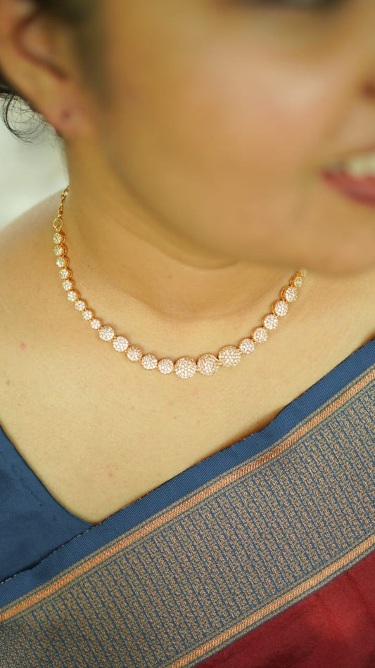 Gold Plated Bud Necklace