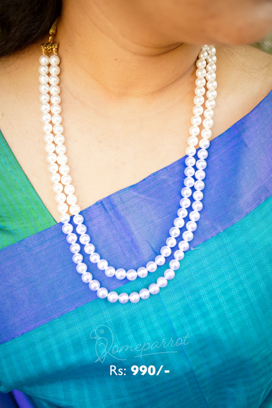 Double Layer Pearl Necklace
