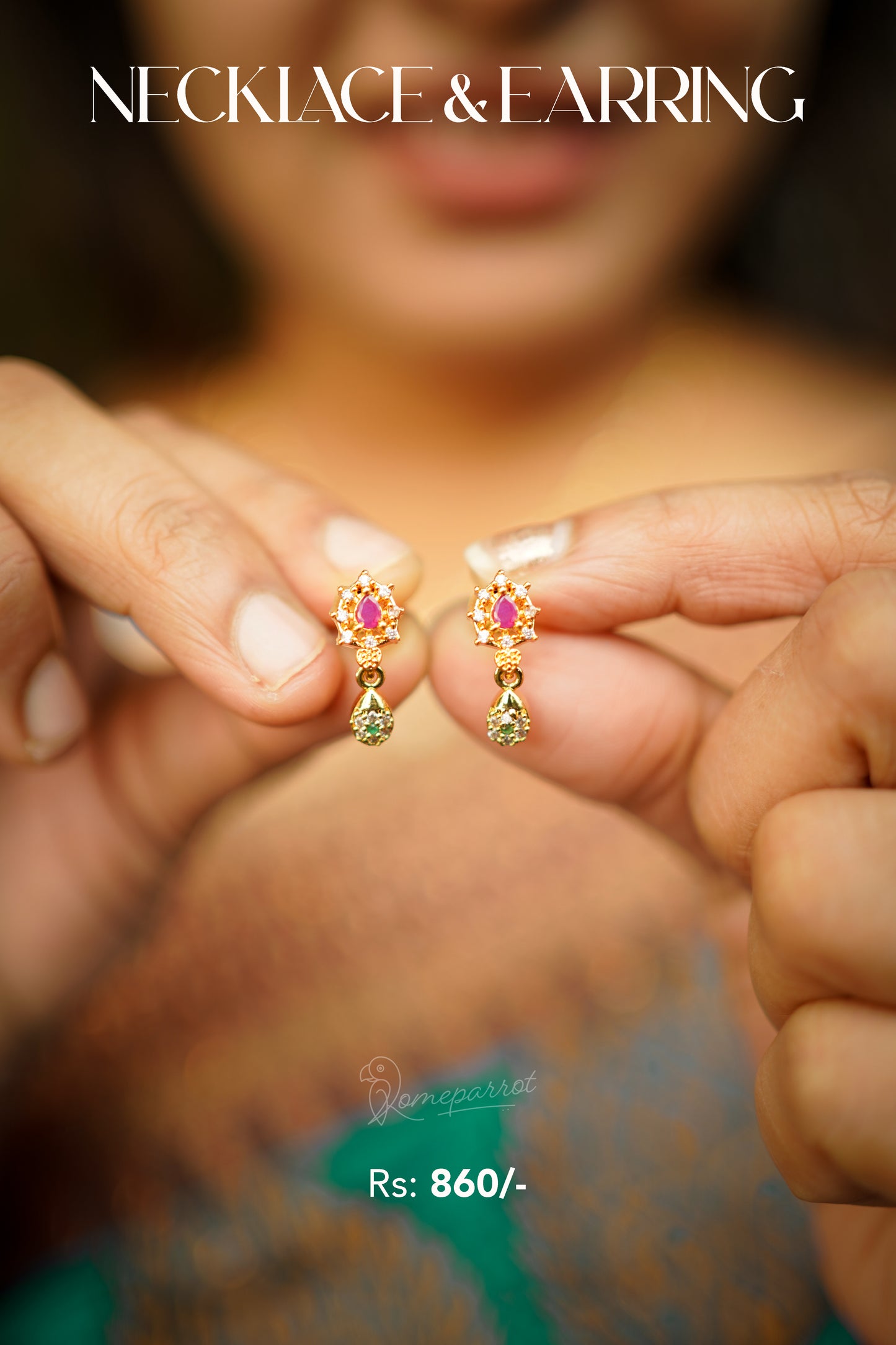 Gold Plated Necklace Set