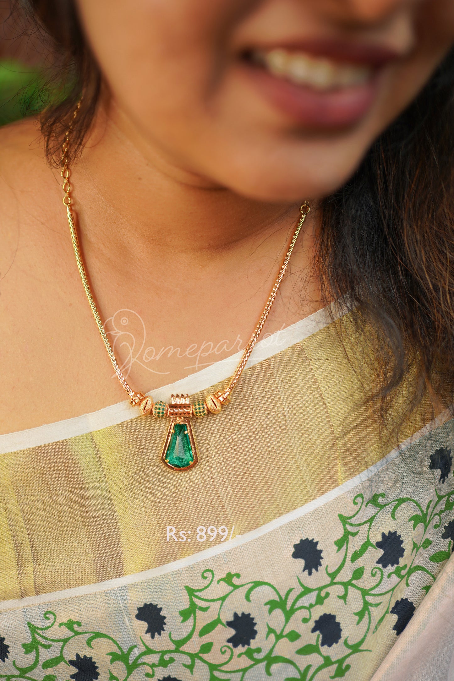 Short Plated Necklace