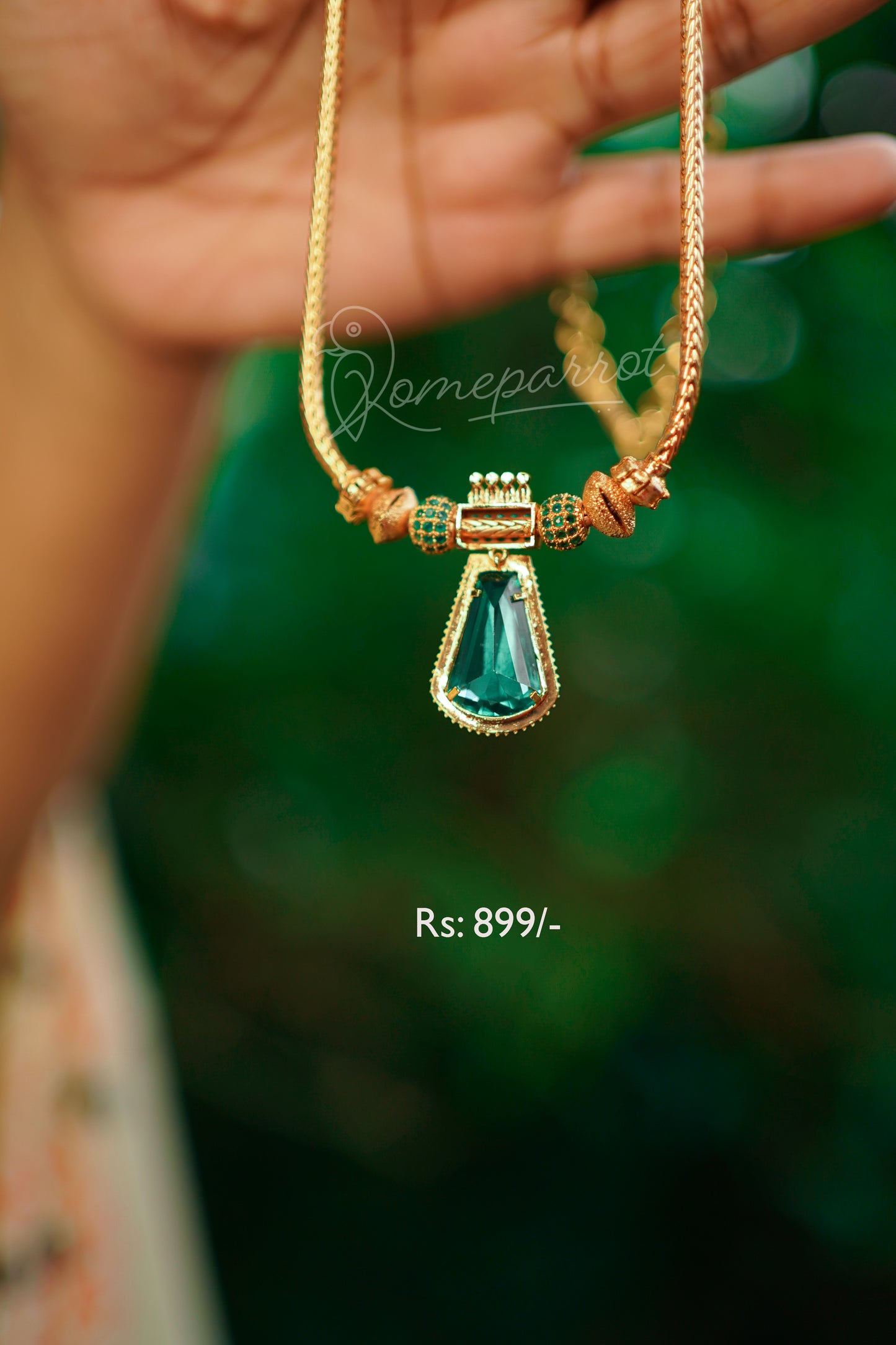 Short Plated Necklace