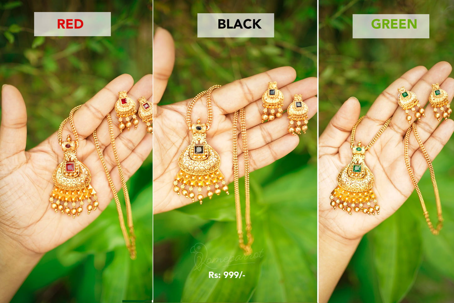 Antique Simple Necklace Set