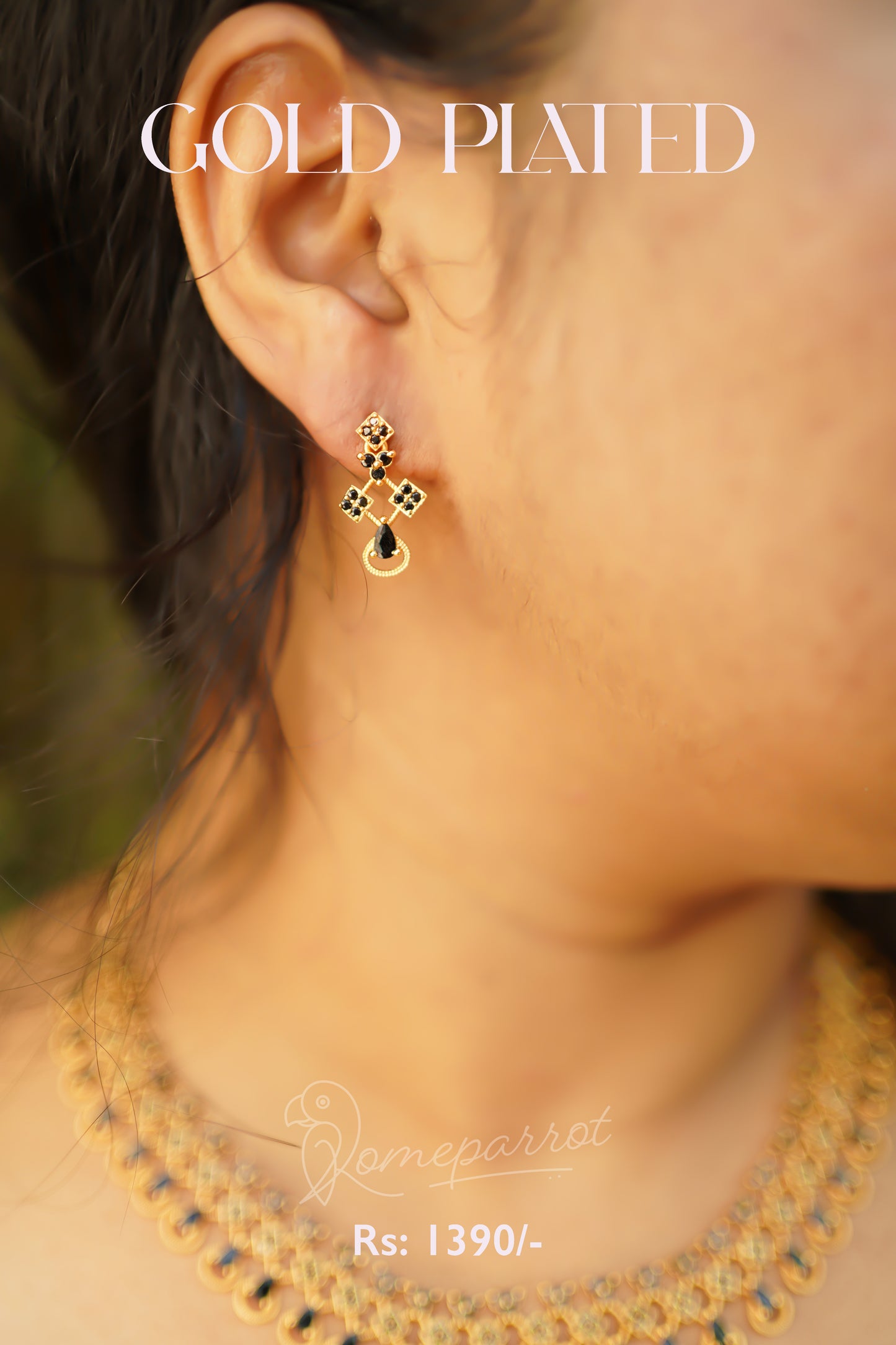 Gold Plated Elegant Necklace set