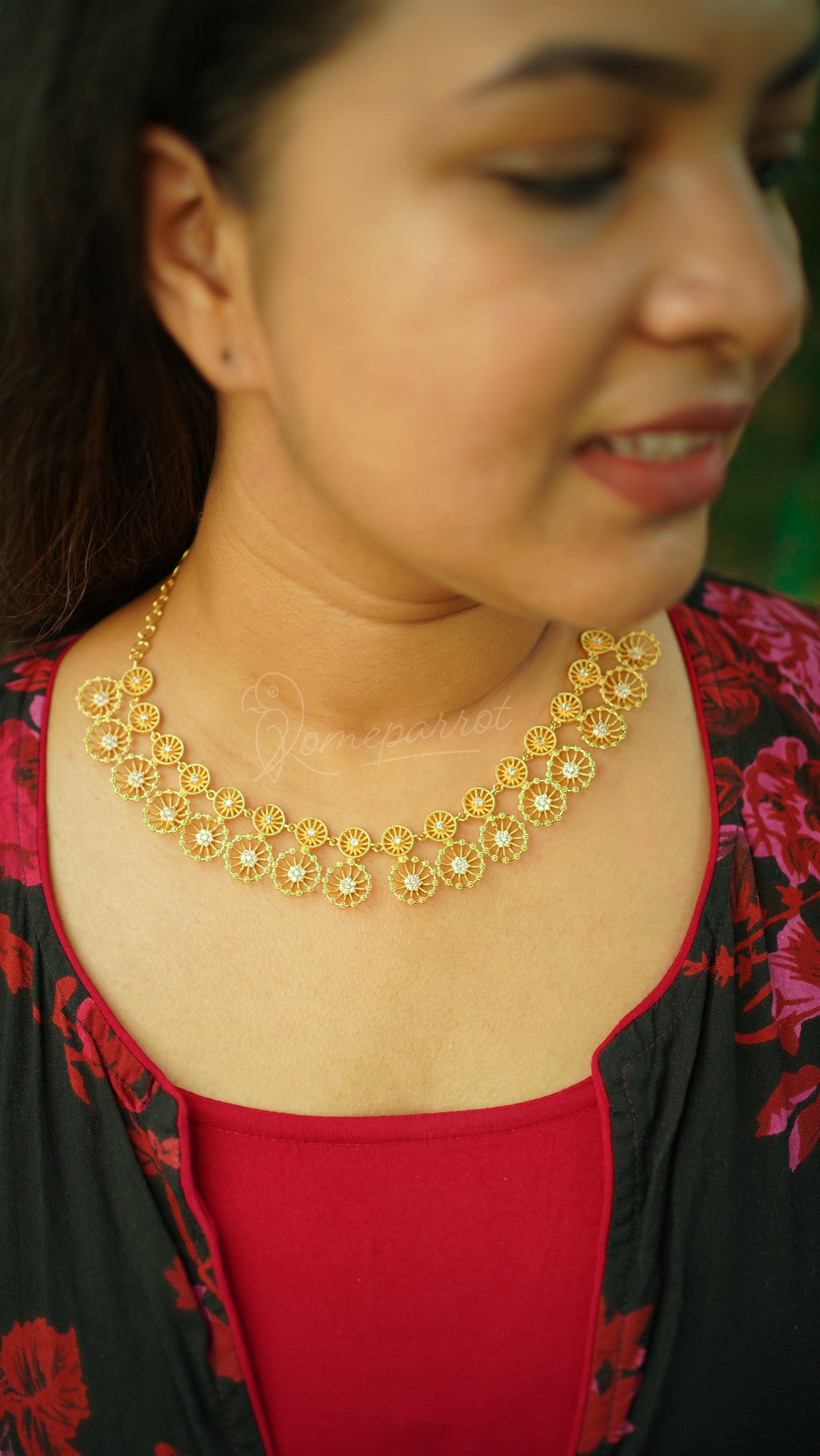 Short Plated Necklace