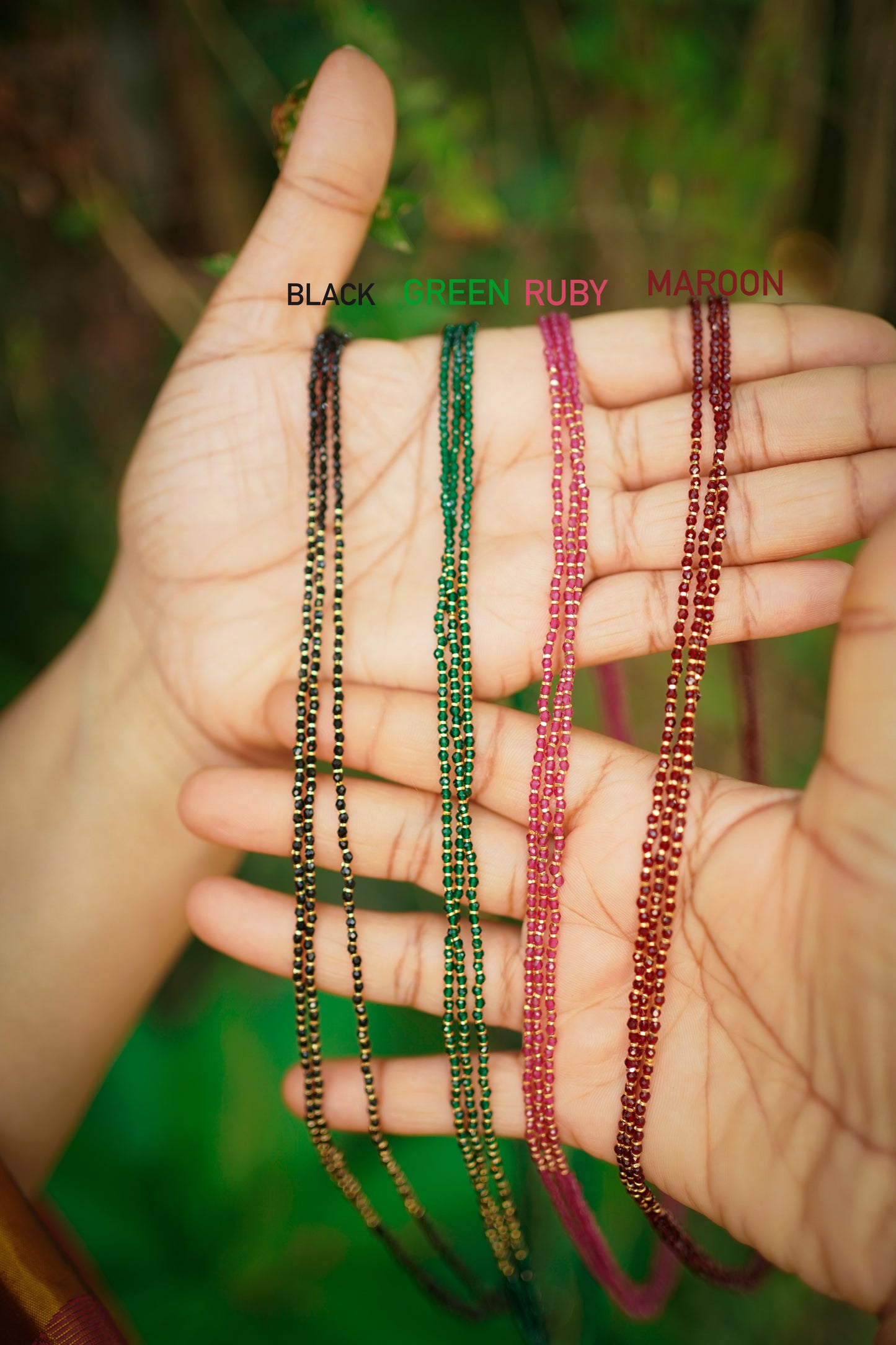 Sugar beads long chain