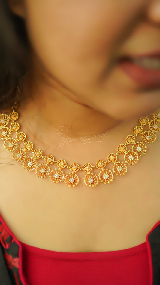 Short Plated Necklace