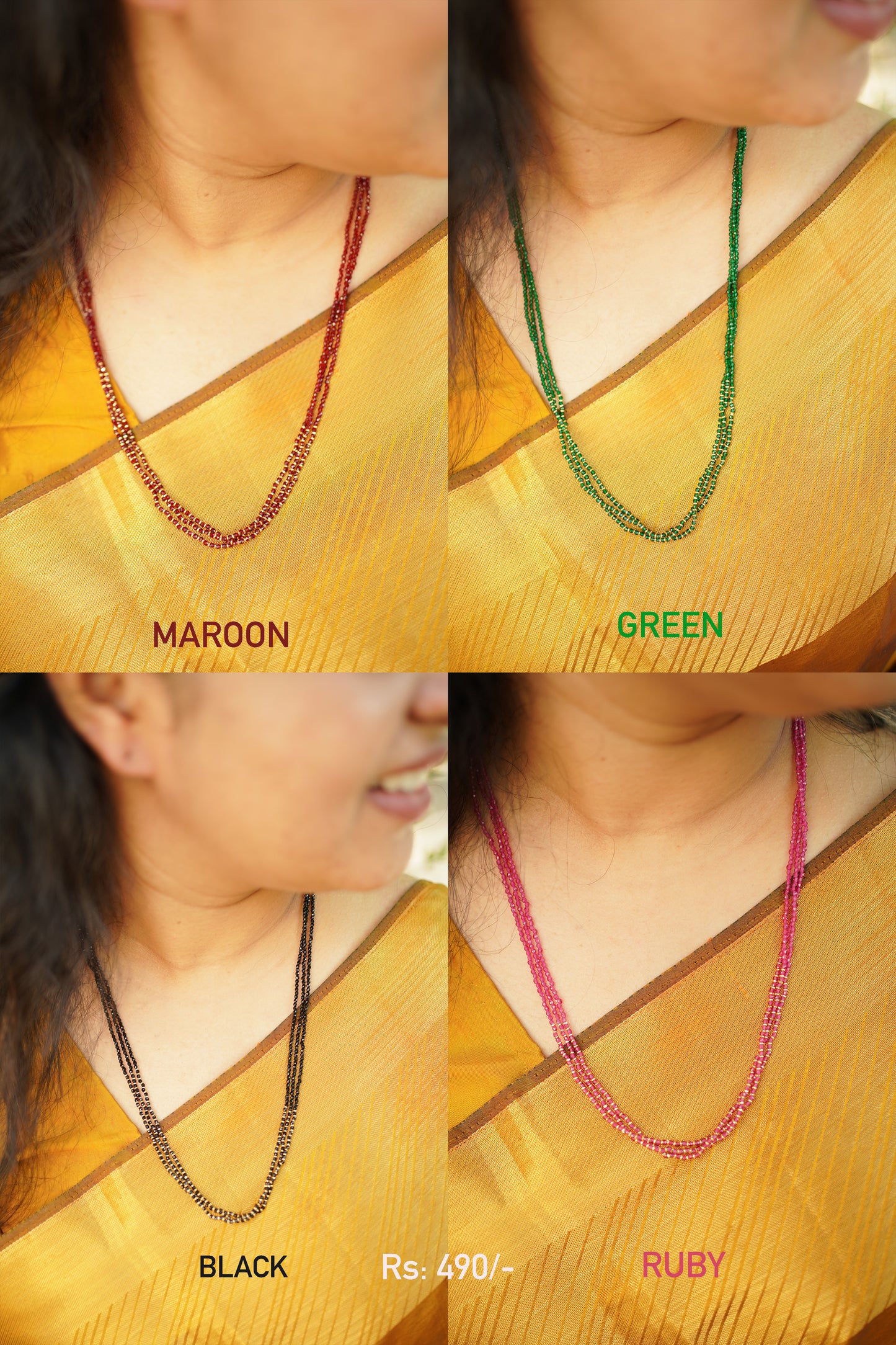 Sugar beads long chain