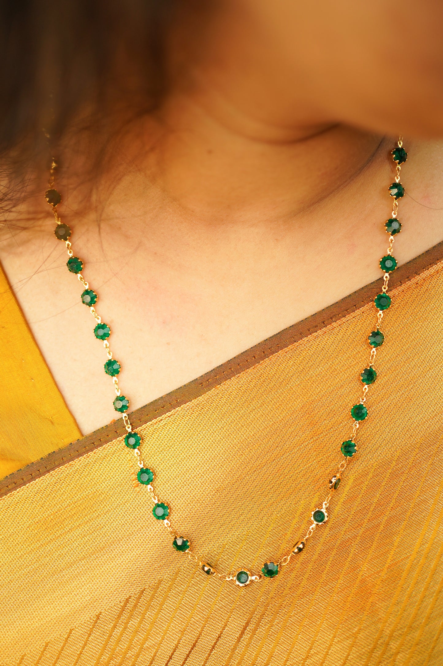 Gold Plated Simple Long chain