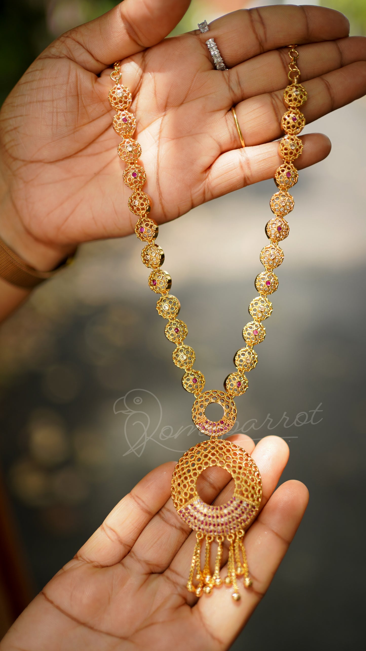 Long Plated Necklace