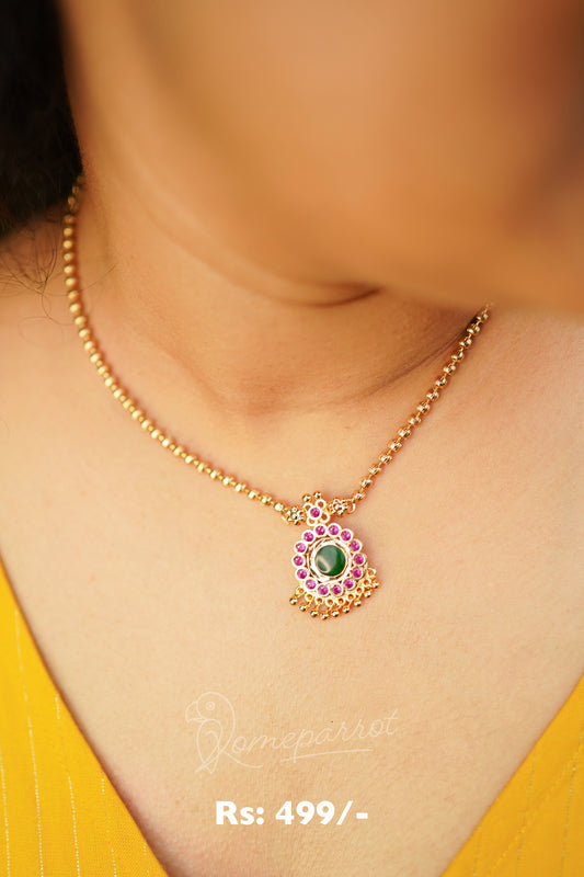 Short Plated Necklace