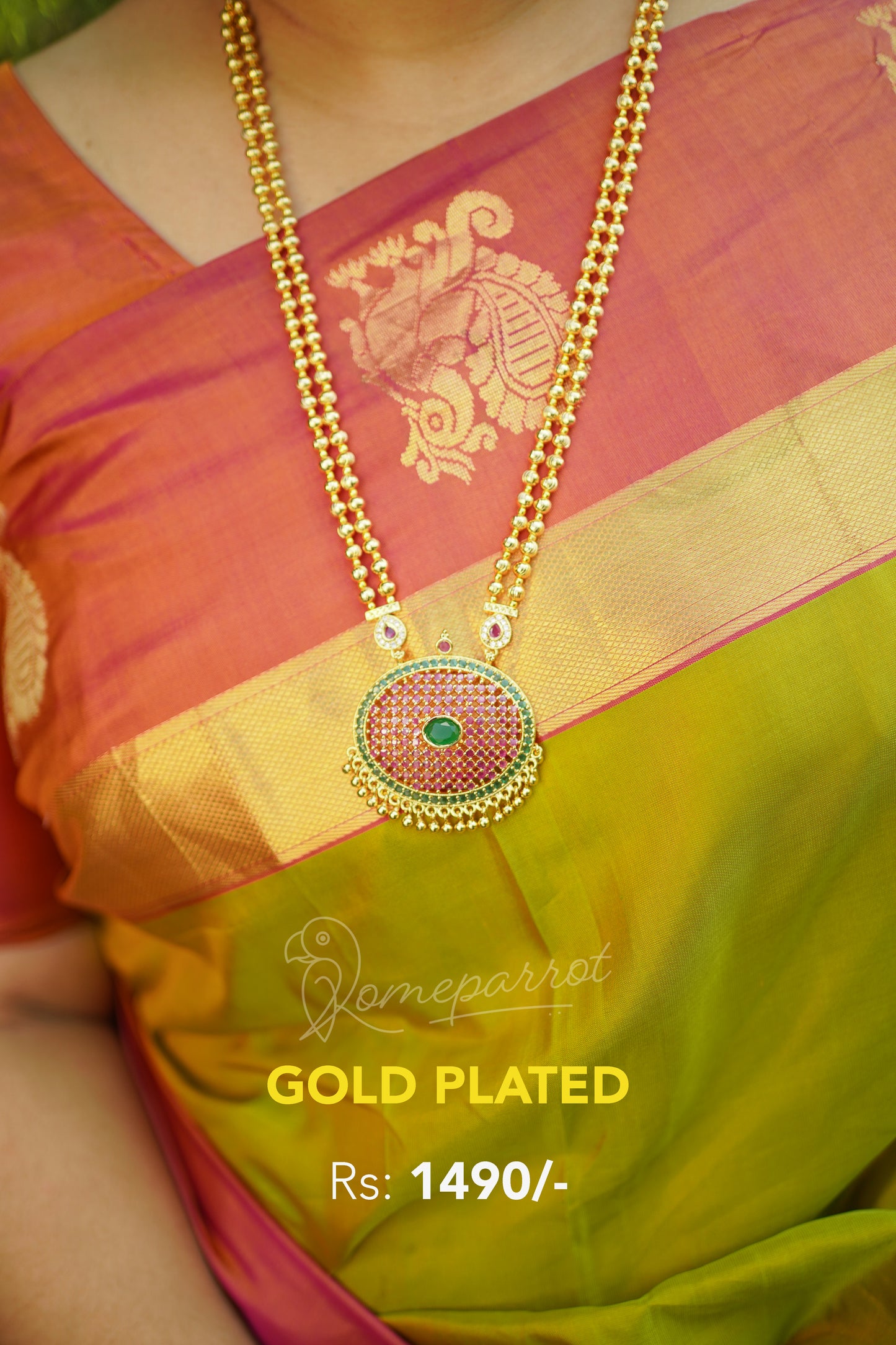 Gold Plated Long Haram