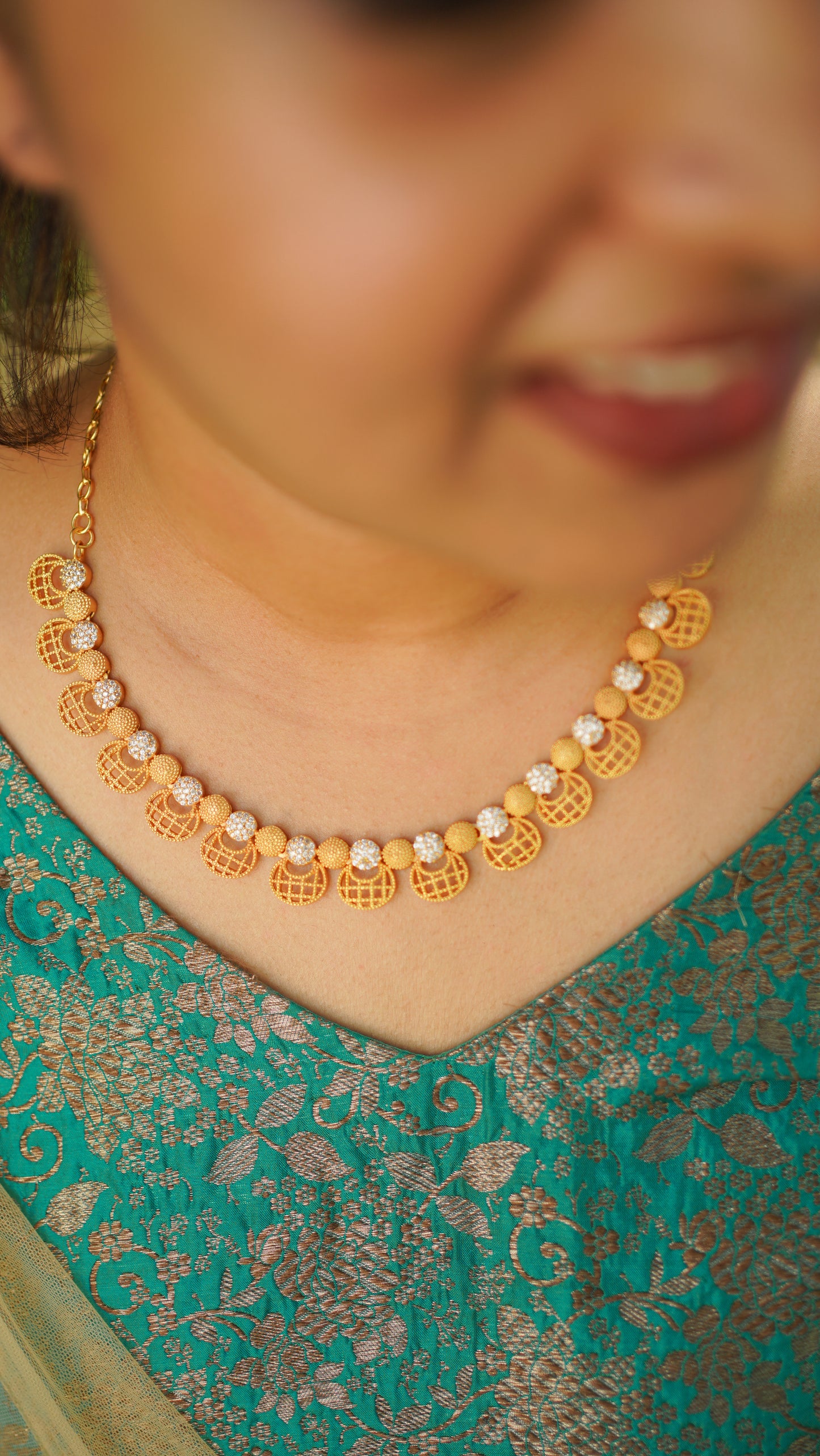 Short Plated Necklace