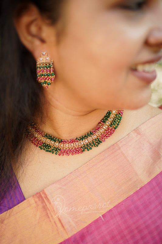 Premium multi-colour choker set