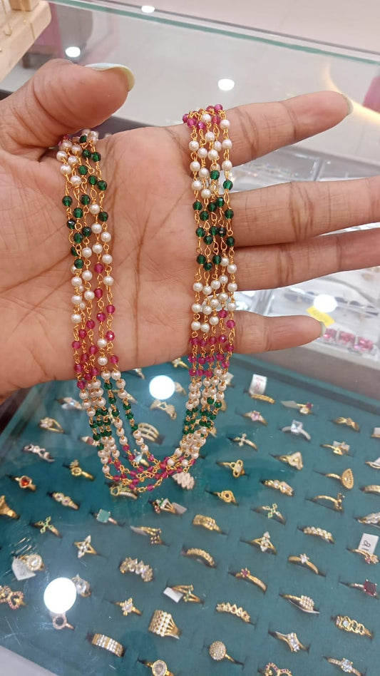 Multi colour 5 layer mala
