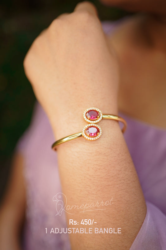 Free Size AD Bangles