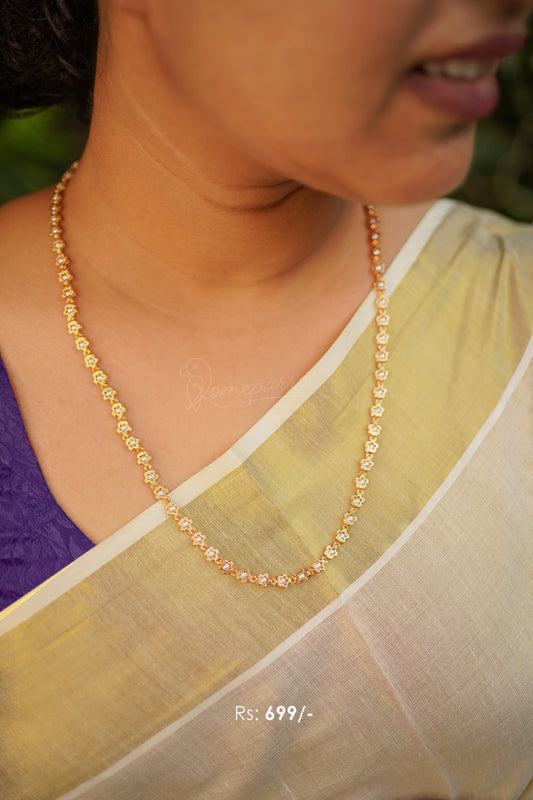Pearl Plated Long Chain