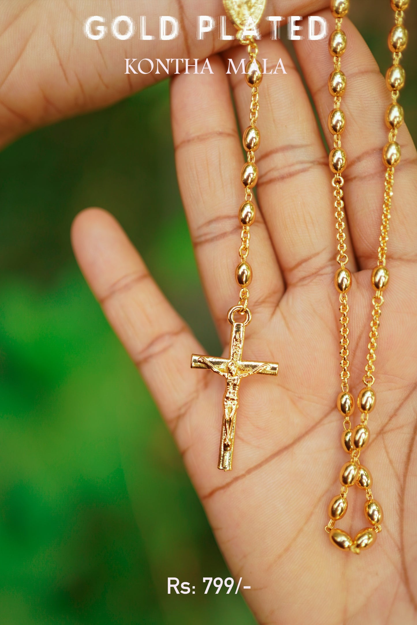 Gold Plated Stylish Kontha Maala